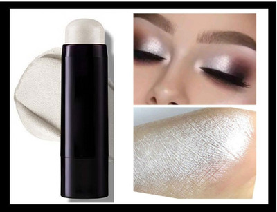 YAWI Cream Shimmer Illuminator Makeup Highlighter Stick  Highlighter(Silver)