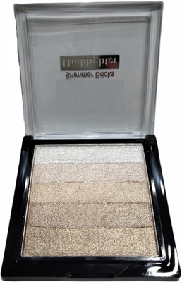 DYSOKAYO SHADE 2 FOR BRIGHT MAKEUP LOOK Shimmer Brick  Highlighter(Multicolor)