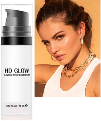 AFARAXIA Ultra Smooth Shine Waterproof Face And Body  Highlighter(silver)