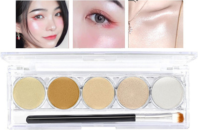 DARYUE Highly-Pigmented Powder  Highlighter(multicolor)