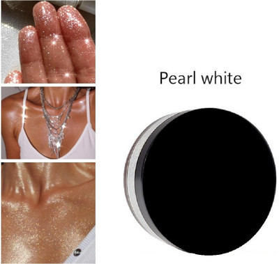 Amaryllis New Face Makeup powder Highlighter Water prof & long lasting Highlighter(Shine Silver)