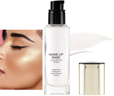 MYEONG Makeup Base Illuminator Highlighter Liquid Highlighter for Face  Primer  - 40 ml(Golden)