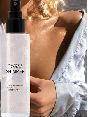 THTC Sparkling Glow Liquid Highlighter Spray Highlighter(Silver)