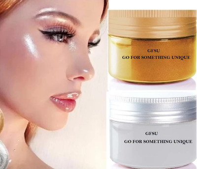 GFSU - GO FOR SOMETHING UNIQUE BEST POWDER Highlighter(silver, golden)