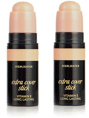 MYEONG Highlight Colors Cosmetic Brightening Makeup Smooth And Soft Combo Highlighter(Off white)