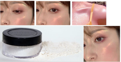 Amaryllis Face Silver Highlighter For Face Makeup  Highlighter(Silver)
