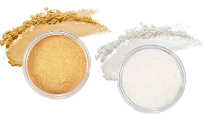 Latixmat NEW 3D Shimmery Gold & Silver Highlight For Professional Look Highlighter(MULTI COLOR)