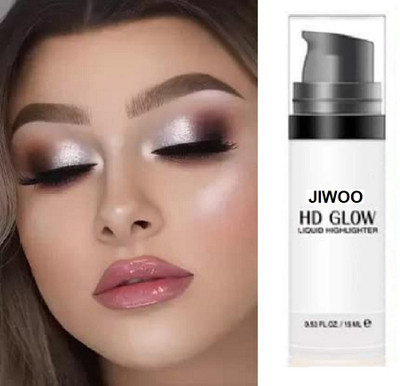 Jiwoo Liquid Illuminator Silver Highlighter Ultra Smooth Shine Highlighter(SILVER)