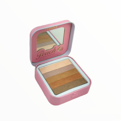 maliao Peach Instant glow shimmer Brick Highlighter Palette, for women and girls ** Highlighter(Multicolor)