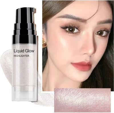 GFSU - GO FOR SOMETHING UNIQUE Face Body Shimmer Glow Illuminator Luminizer Liquid  Highlighter(silver)