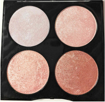 THTC Multicolor Highlighter Palette for Makeup, Highly Pigmented Highlighter(Multicolor)