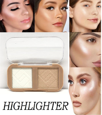 NADJA HIGH PIGMENT HIGHLIGHTER BLENDABLE AND BUILDABLE Highlighter(MULTI COLOR)