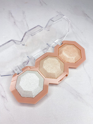 Emijun Baked Face 3 Shades  Highlighter(MULTI COLOUR)