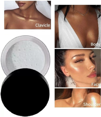 LILLYAMOR Shimmer and Shine Ultra-Smooth Radiant Illuminator For Face Set of 1 Highlighter(SILVER)