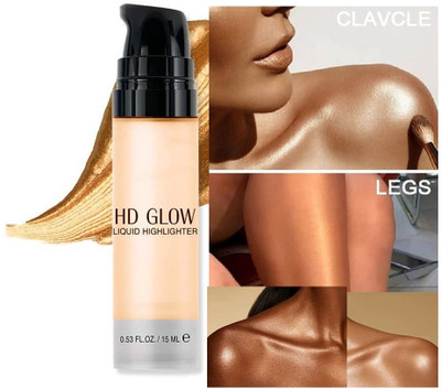 manasona Face highlighter | golden highlighter | makeup base Highlighter(GOLDEN)