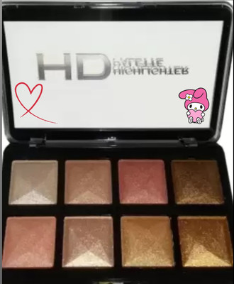 TUMR HD Highlighter Palette Highlighter(Multicolor)