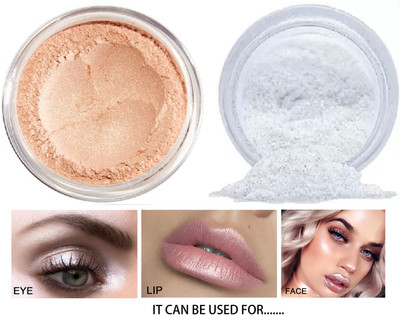 Aylily Highlighter,Professional Long Lasting Waterproof highlighter in makeup Highlighter(Gold, Silver)