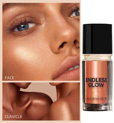 THTC Summer Luminizer, Lightweight Super  Highlighter(Copper Shine)