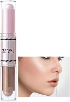 DARYUE Creamy Texture Shimmer Finish Long Lasting Highlighter Stick Highlighter(Multicolor)