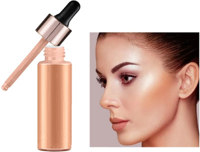 Latixmat Liquid Highlighter Illuminater Drop Liquid Highlighter(Rose Gold)
