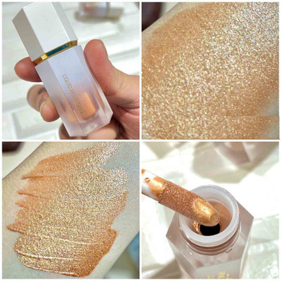REIMICHI Glow Liquid Highlighter For Face Makeup Highlighter(GOLD)