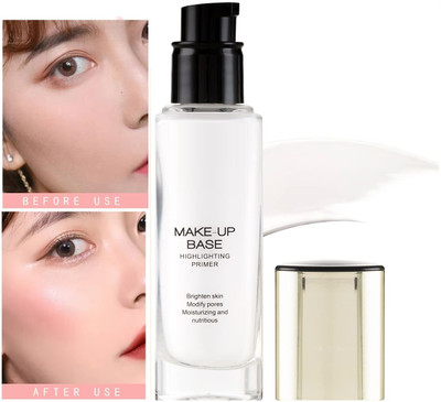 MYEONG Makeup Real Makeup Base Hydrating and Illuminating Highlighting  Primer  - 40 ml(Pink)