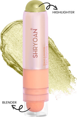Shryoan Skin Loving Tan-Touring Highlighter Stick Highlighter(Colour Change Golden)