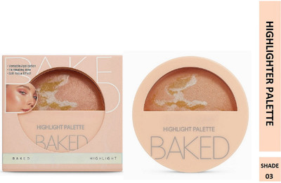 nuvya Highlighter for Party, Bridal and Casual Looks S3 Highlighter(Golden)