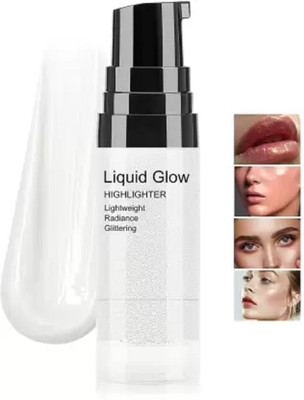 GABBU Liquid Illuminator Silver Highlighter Ultra Smooth Shine Waterproof  Highlighter(silver)