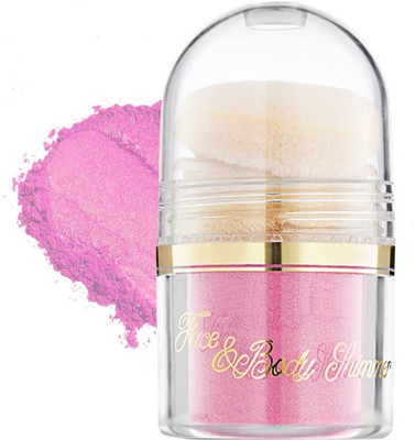 GULGLOW99 Dust Highlighter Loose Powder Shimmer Highlighter(PINK)