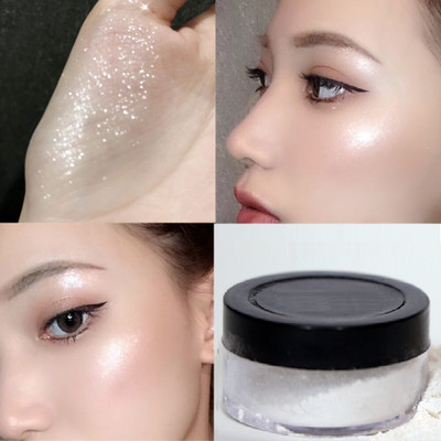 JANOST Silver Glow Shine Highlighter Highly Pigmented Highlighter(Silver)