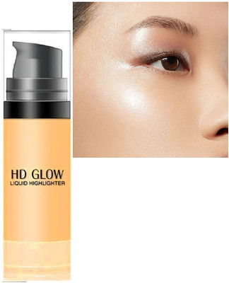 Jiwoo Use HD Glow Liquid Highlighter long lasting texture Highlighter(gold)