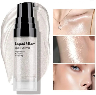 DARVING Illuminating Glow Liquid Highlighter For Face  Highlighter(SILVER)