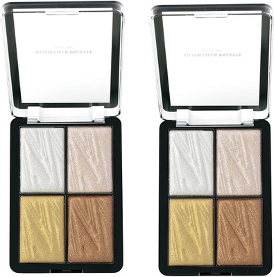 GFSU - GO FOR SOMETHING UNIQUE Highlighter Palette Face Makeup Multi color Highlighter(Multicolor)