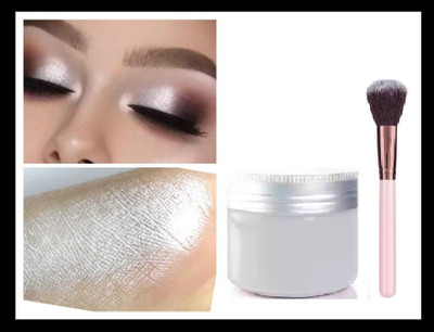 Jiwoo PROFESSIONAL SHINY SILVER HIGHLIGHTER BEST FOR FACE Highlighter(SLIVER)