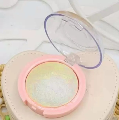 THTC HOLOGRAPHIC BAKED HIGHLIGHTER SHADE 02 Highlighter(GOLD)