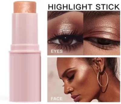 GABBU Golden Highlighter Stick Makeup Glitter Contouring Bronzer For Face Highlighter(GOLD)