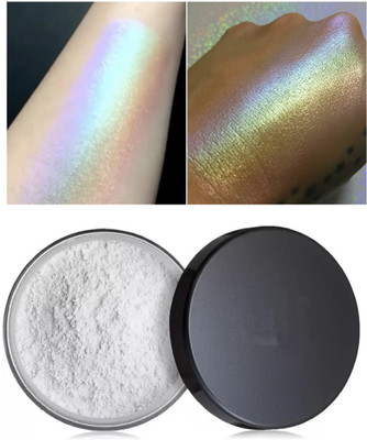 Aylily DRAMATIC MAKEUP HIGHLIGHTER POWDER COLOR CHANGING HIGHLIGHTER GREEN COLOR Highlighter(GREEN)