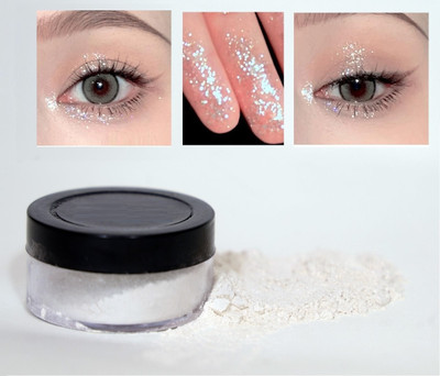JANOST Glow Shine Highlighter Highly Pigmented Highlighter(Silver)