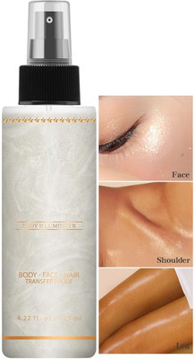 DARVING SILVER BODY ILLUMINIZER BODY ,FACE ,HAIR TRANSFER PROOF HIGHLIGHTER Highlighter(SILVER)