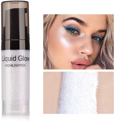 Emijun Illuminator Silver Highlighter Ultra Smooth Shine Waterproof  Highlighter(silver)