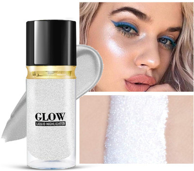 SHENY COLORS HIGH DEFINATION GLOW LIQUID HIGHLIGHTER Highlighter(SILVER)