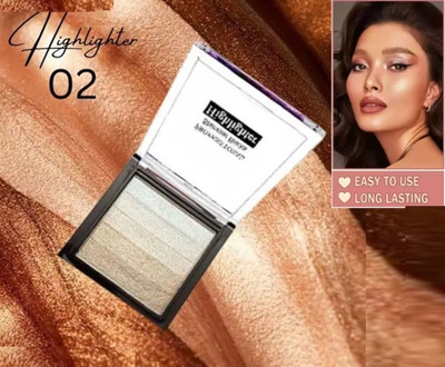 DYSOKAYO Ultimate Shimmer Brick  Highlighter(Multicolor)