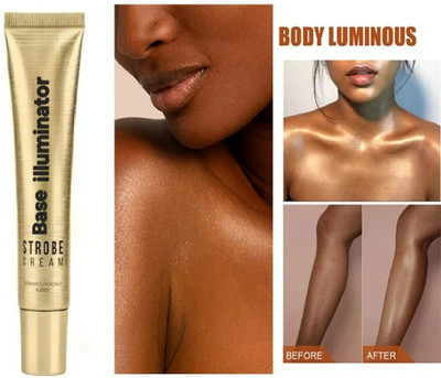 DARVING Strobe Illuminizer | Ultra Lightweight | HD Glow Enhancer  Highlighter(GOLD)