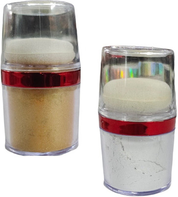 BLUEMERMAID SILVER&GOLDEN waterproof Highlighter Professional Look Highlighter COMBO Highlighter(MULTICOLOR)