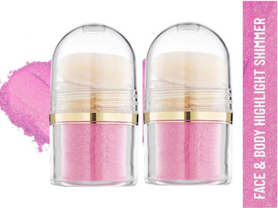 GFSU - GO FOR SOMETHING UNIQUE LONG LASTING MAKEUP HIGLIGHTER Highlighter(PINK)