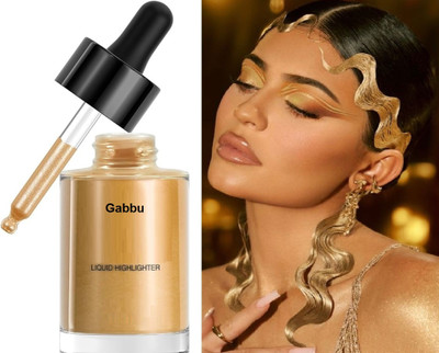 GABBU Liquid Highlighters for Radiant Face Makeup Highlighter(gold)