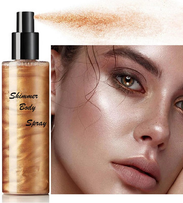 luzimaisa Liquid Highlighter Non Greasy Smooth Glow Liquid  Highlighter(Rose Gold)