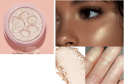 GABBU White Highlight & Bronzer Palette Ultra Glow  Highlighter(SNOW WHITE)