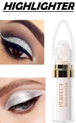 Sheny BEST SILVER HIGHLIGHTER, USE FOR ALL DAY , NEW PARTY WEAR LOOK (PACK OF-1) 8 G Highlighter(SILVER)